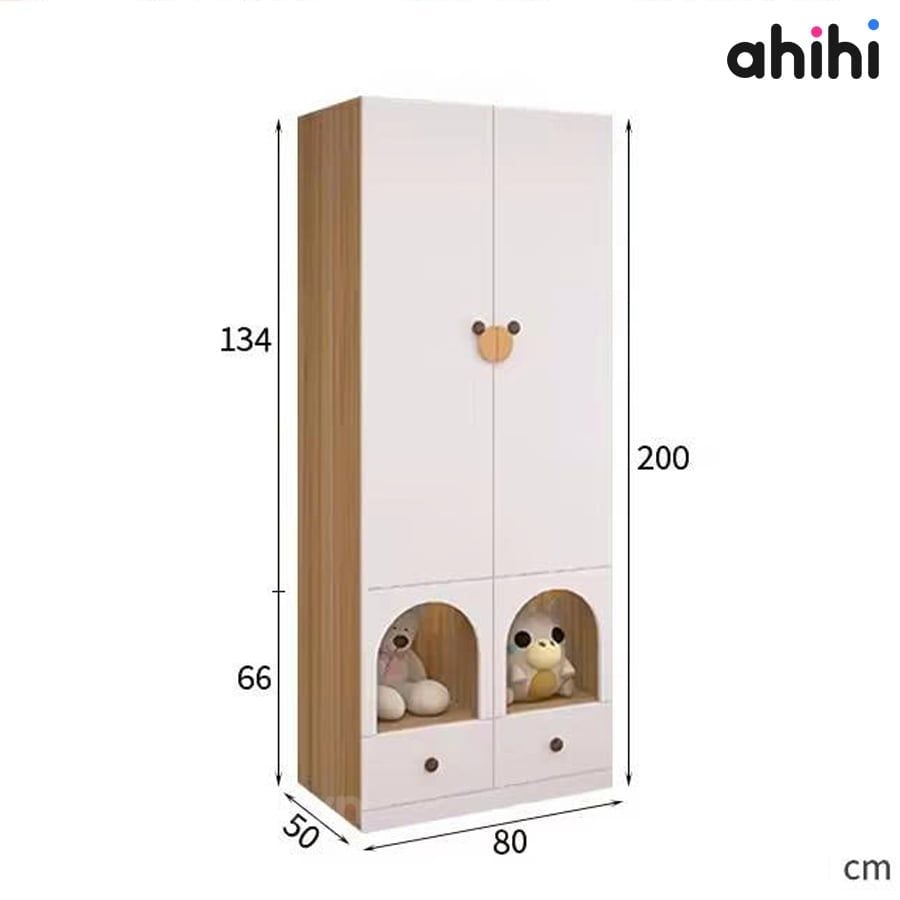 Tủ quần áo trẻ Em ahihi618 – Tối ưu lưu trữ, gọn gàng