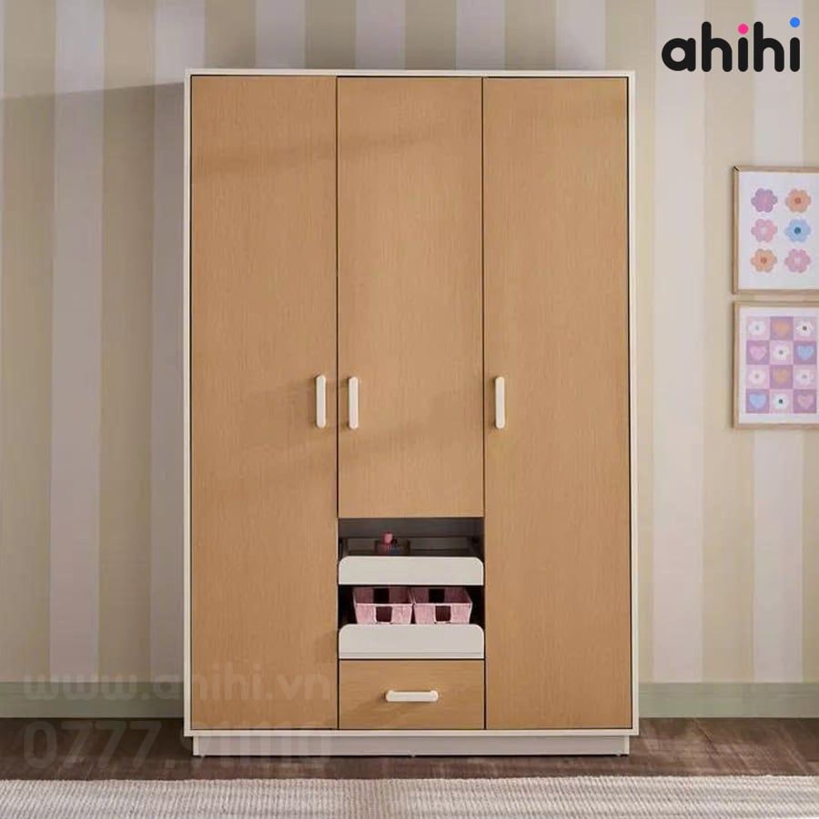 Tủ quần áo cho bé ahihi605 – Nội thất gọn đẹp cho bé