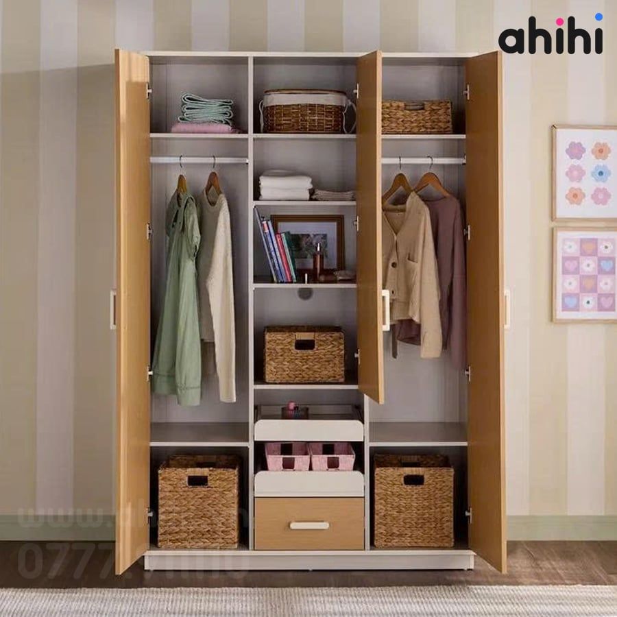 Tủ quần áo cho bé ahihi605 – Nội thất gọn đẹp cho bé