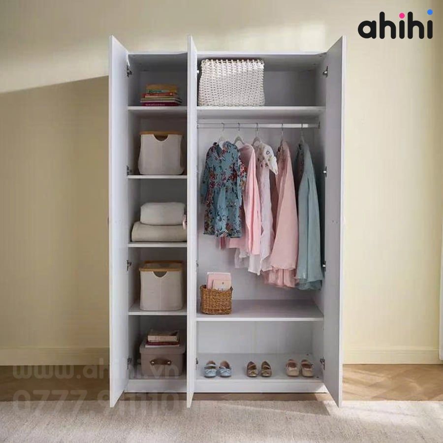 Tủ quần áo cho bé ahihi603 – Gọn gàng & tiện dụng
