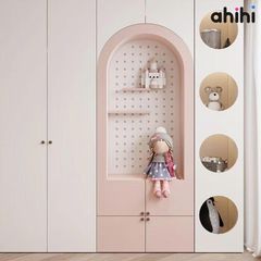 Tủ đồ trẻ em Ahihi602 – Thiết kế đẹp cho phòng bé