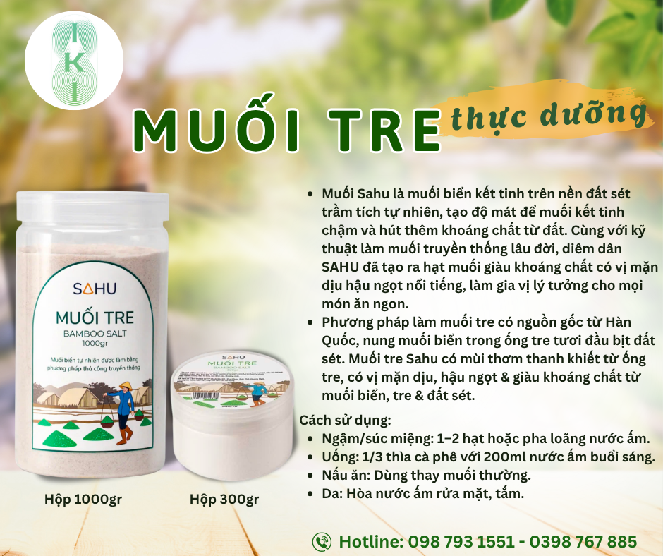 Muối tre SADHU