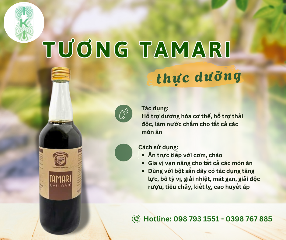 Tương Tamari 3 Năm Homefood