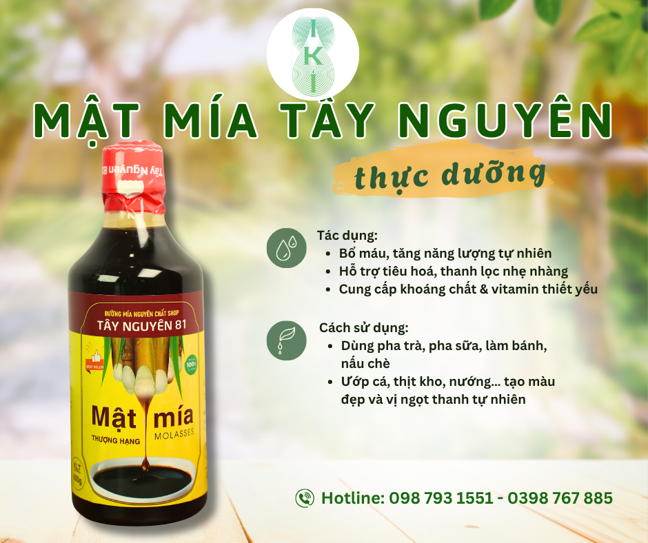 Mật mía tự nhiên