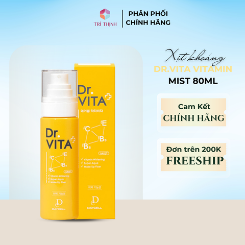  Xịt Khoáng Cấp Ẩm DR.VITA DAYCELL MIST 80 ML 