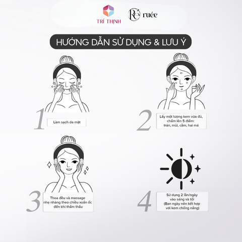  Kem Đêm Giảm Thâm Nám RUÉE Giúp Làm Trắng Sáng, Đều Màu Da Mila Cream Mela Toning 50g 