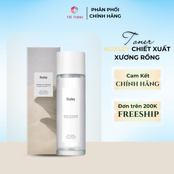  Nước Hoa Hồng Chiết Xuất Xương Rồng Huxley 120ml 