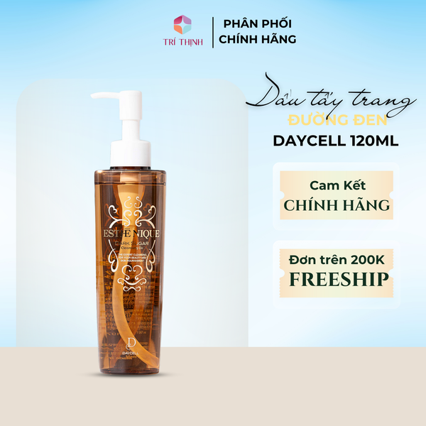  Dầu tẩy trang đường đen DAYCELL 197ml – Esthenique Dark Sugar Cleansing Oil 197ml 