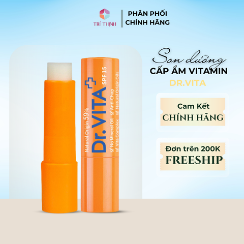  Son dưỡng Vitamin Daycell Dr.Vita – Dr.Vita Vitamin Lip stick (lip balm) 