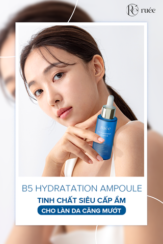  Serum Cấp Ẩm Phục Hồi Da RUÉE B5 Hydration Ampoule Hỗ Trợ Dưỡng Ẩm Da 50ml 