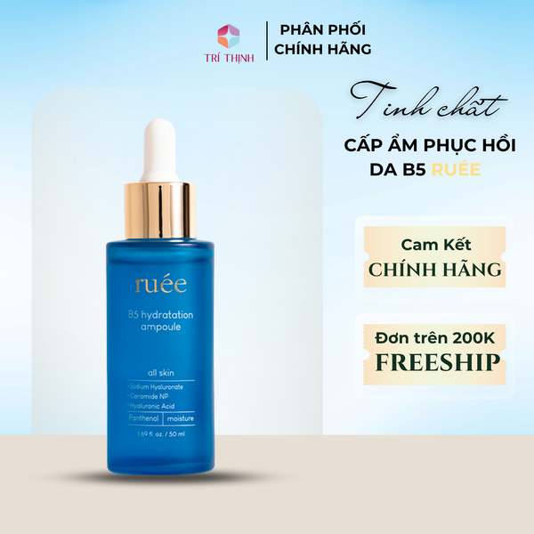  Serum Cấp Ẩm Phục Hồi Da RUÉE B5 Hydration Ampoule Hỗ Trợ Dưỡng Ẩm Da 50ml 