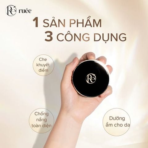  Phấn nước trang điểm  RUÉE Essential Effect Kill Cover Cushion SPF50+ PA+++ 