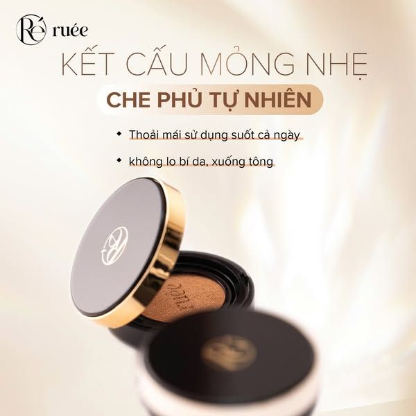  Phấn nước trang điểm  RUÉE Essential Effect Kill Cover Cushion SPF50+ PA+++ 