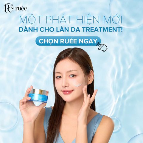  Kem Dưỡng Cấp Ẩm Phục Hồi RUÉE Aqua Hyaluronic Water Glow Cream 
