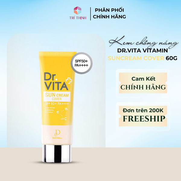  Kem chống nắng Dr.Vita Vitamin Suncream Cover 60g 