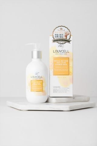  Kem body dưỡng trắng da cấp ẩm body Louv Cell Crystal Whitening Body Lotion Bản Nâng Cấp 