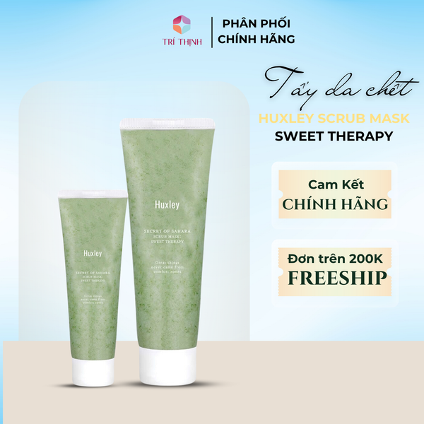  Tẩy tế bào chết cho da mịn màng sạch sâu Huxley Scrub Mask Deluxe 