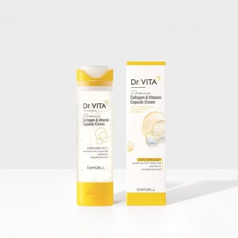  KEM DƯỠNG GAI VI KIM COLLAGEN CAO CẤP Dr.VITA DAYCELL Dr.VITA PREMIUM COLLAGEN & VITAMIN CAPSULE CREAM 