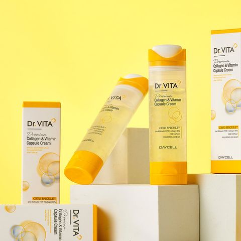  KEM DƯỠNG GAI VI KIM COLLAGEN CAO CẤP Dr.VITA DAYCELL Dr.VITA PREMIUM COLLAGEN & VITAMIN CAPSULE CREAM 