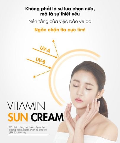  KEM CHỐNG NẮNG VITAMIN DAYCELL DR.VITA (SPF 50+ / PA+++) 