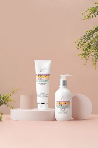  Kem body dưỡng trắng da cấp ẩm body Louv Cell Crystal Whitening Body Lotion 