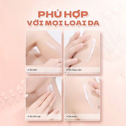  Kem body dưỡng trắng da cấp ẩm body Louv Cell Crystal Whitening Body Lotion 