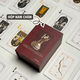  Board Game Chesscardia, thẻ bài cờ vua Trạm 11 dành cho nhóm bạn bè, phù hợp với cả lứa tuổi học sinh 
