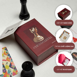  Board Game Chesscardia, thẻ bài cờ vua Trạm 11 dành cho nhóm bạn bè, phù hợp với cả lứa tuổi học sinh 