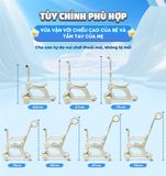 XE SCOOTER KIÊM XE ĐẨY MÁI CHE CHILUX S05