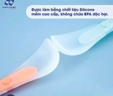 SET 2 THÌA ĂN DẶM SILICON KICHI