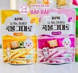 BÁNH GẠO HỮU CƠ ALVINS MỚI 6M GÓI 25G