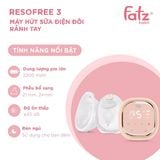 MÁY HÚT SỮA ĐIỆN ĐÔI RÃNH TAY RESOFREE 3 FATZ