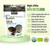 HẠT CHIA HỮU CƠ C'LAVIE 200G GÓI 4 TÚI