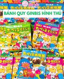 BÁNH QUY GINBIS HÌNH THÚ 12M+