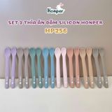 SET 2 THÌA ĂN DẶM SILICON HONPER HP 256