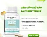BỖ NÃO HEALTHY CARE GINKGO BILOBA 6000MG HỘP 60 VIÊN