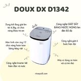 MÁY GIẶT SẤY NƯỚC NÓNG DOUX PRO MAX (DX-1342)
