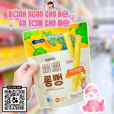TPBS BÁNH QUE DÀI BEBECOOK 6m+