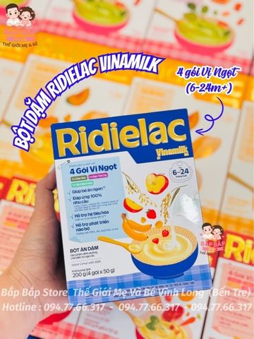 BỘT ĂN DẶM RIDIELAC VINAMILK 200G