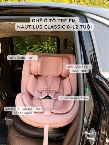 GHẾ Ô TÔ MAPLE&CO NAUTILUS CLASSIC 0-7Y