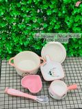 THỐ CÓ NẮP 2 QUAI HỌA TIẾT