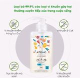 NƯỚC RỬA BÌNH THUẦN CHAY ATONO2 KO MÙI (GEL) - CHAI 480gr
