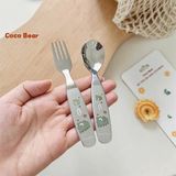 SET THÌA NĨA INOX COCOBEAR