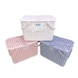 GIỎ XÁCH QUAI GIỮA CÓ NẮP NACHI OĐ