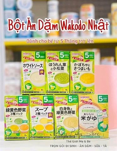 BỘT ĂN DẶM WAKODO