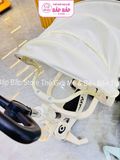 XE SCOOTER KIÊM XE ĐẨY MÁI CHE 619A