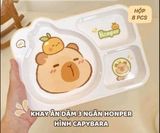 KHAY ĂN DẶM 3 NGĂN HONPER HP2411