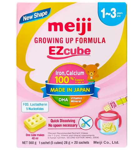 Sữa Bột Meiji Thanh NK 1-3 (560G x 20T)
