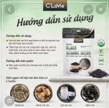 HẠT MÈ ĐEN HỮU CƠ C'LAVIE 100G