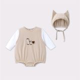 BODY KÈM MŨ LA POMME NGỰA GỖ TINH NGHỊCH